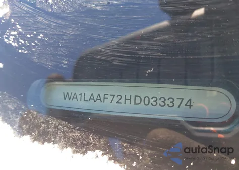 2017 Audi Q7 Premium Plus из США, поврежденный, VIN WA1LAAF72HD033374